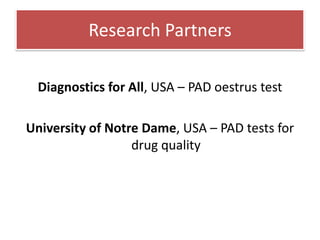 A new approach to livestock service delivery