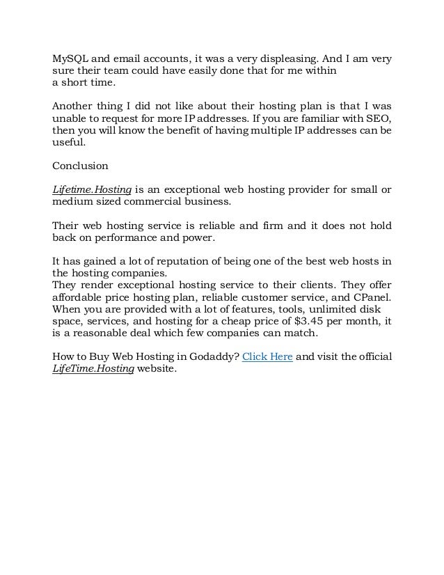 Livetime Hosting How To Buy Web Hosting In Godaddy Images, Photos, Reviews