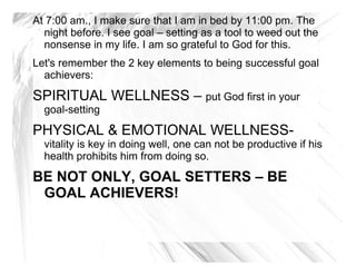 They lack the faith. 