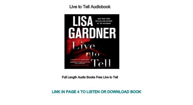 Live To Tell Full Length Audio Books Free