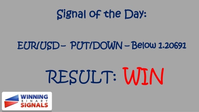 Big option trading signals