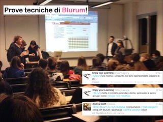 Prove tecniche di Blurum!

 