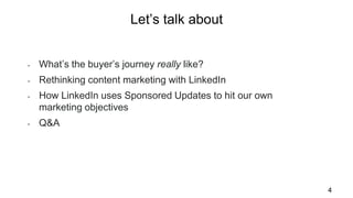Live Webcast: How to Get More Out of Your LinkedIn Sponsored Updates