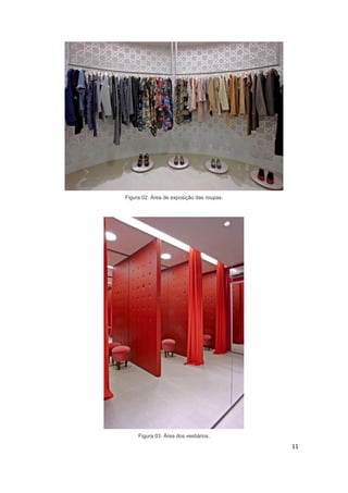 Figura 02: Área de exposição das roupas.




     Figura 03: Área dos vestiários.

                                           11
 