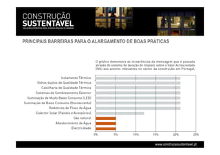 PRINCIPAIS BARREIRAS PARA O ALARGAMENTO DE BOAS PRÁTICAS
 