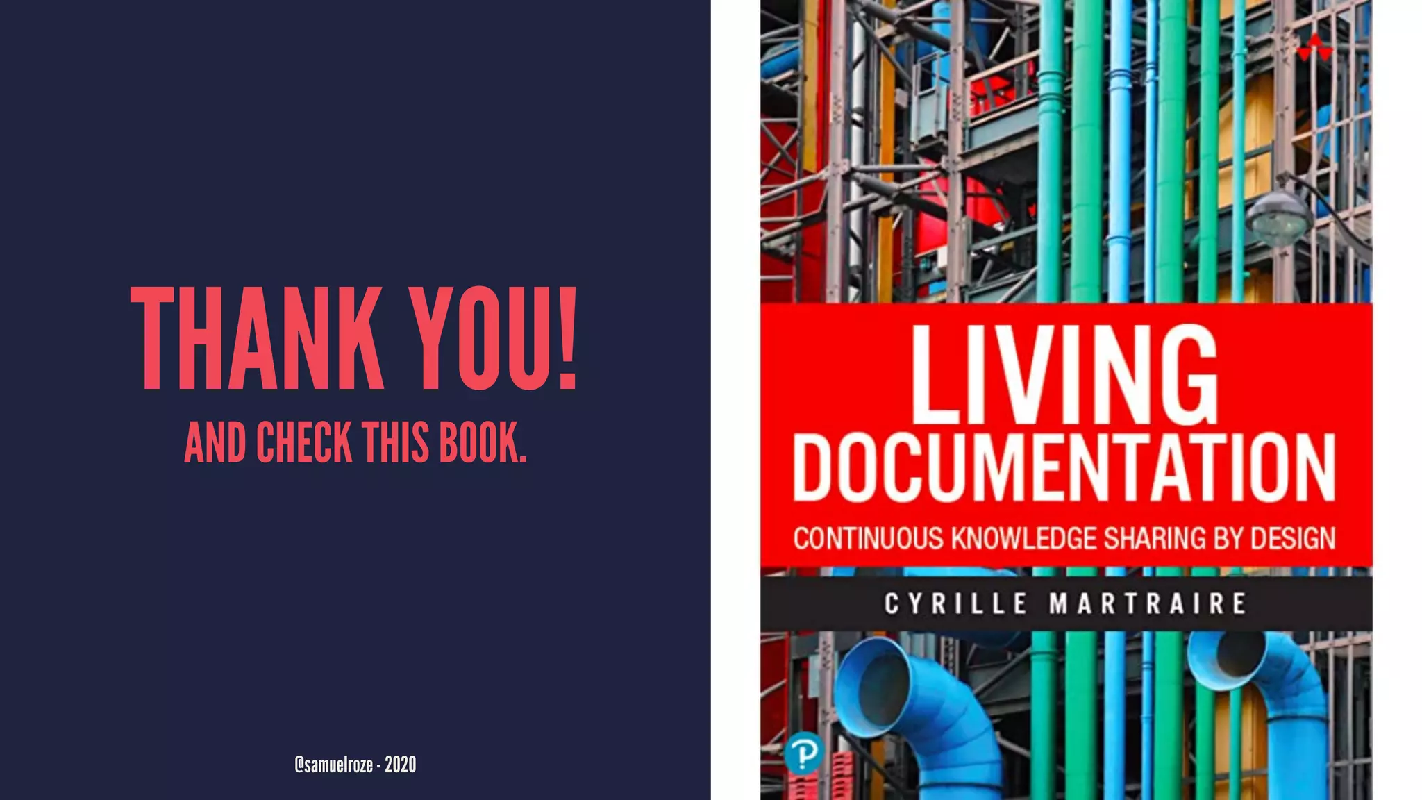 THANK YOU!
AND CHECK THIS BOOK.
@samuelroze - 2020
 