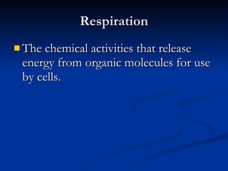 Living Environment Vocab | PPT