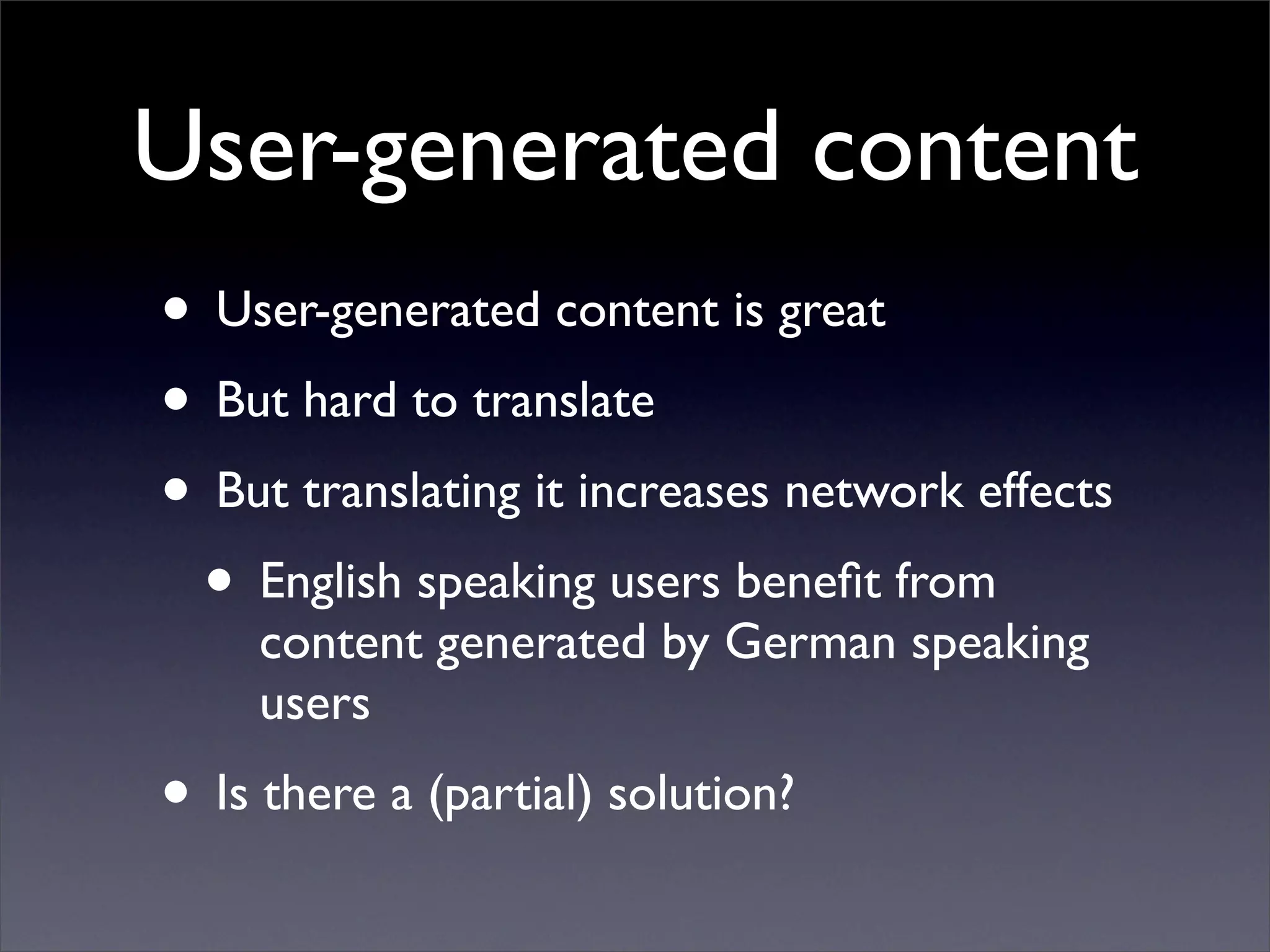 Living in a Multi-lingual World: Internationalization in Web and Desktop Applications
