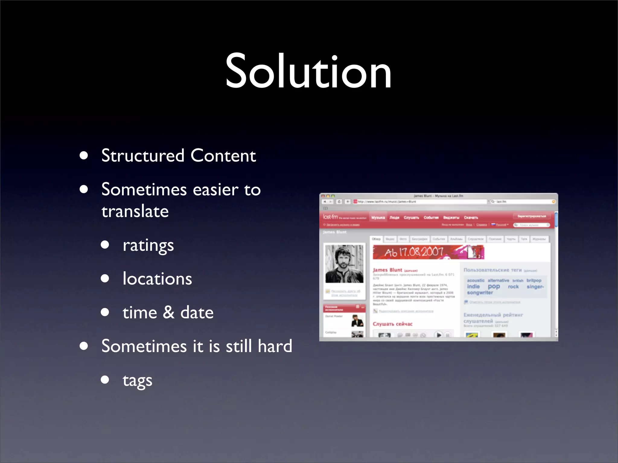 Living in a Multi-lingual World: Internationalization in Web and Desktop Applications