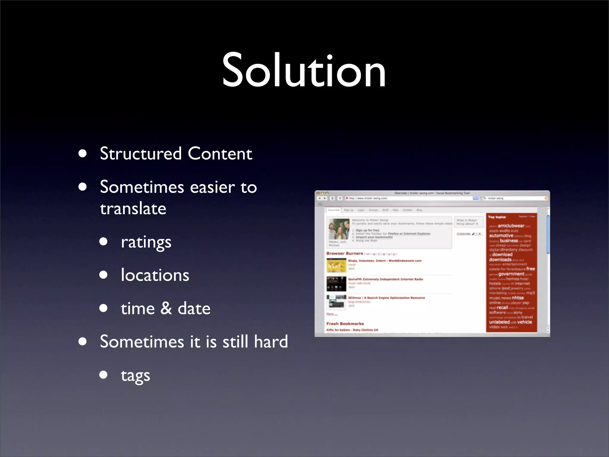 Living in a Multi-lingual World: Internationalization in Web and Desktop Applications