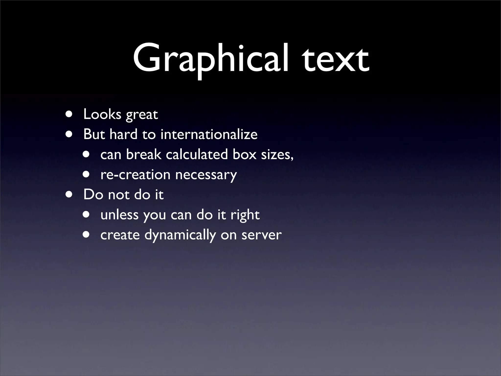 Living in a Multi-lingual World: Internationalization in Web and Desktop Applications
