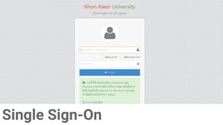 Single Sign-On
 