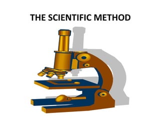 THE SCIENTIFIC METHOD 
