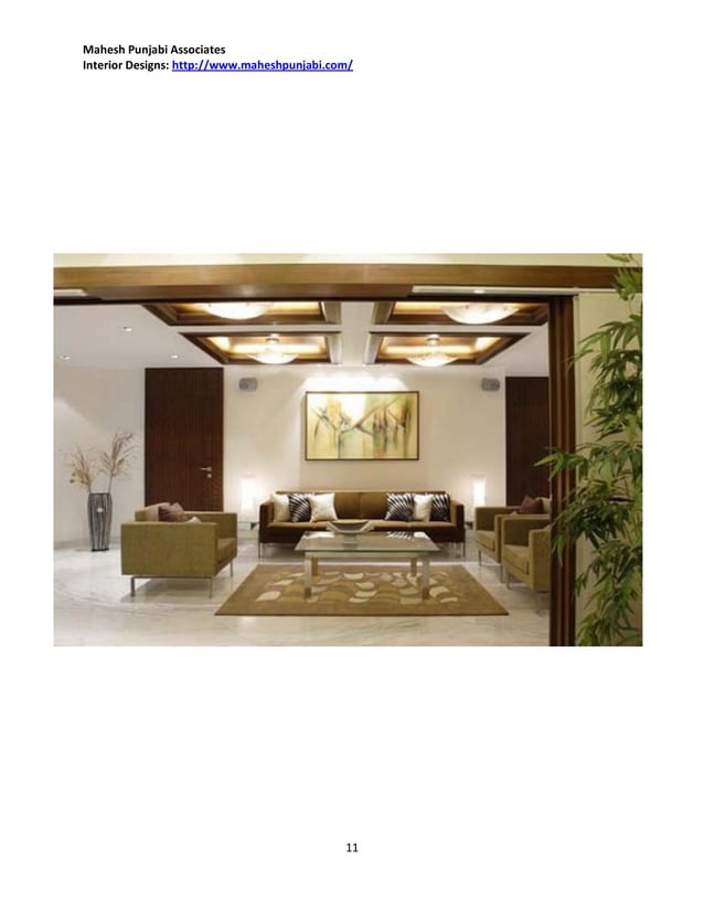 Living Room Interior Design Ideas by Mahesh Punjabi - Interior Designer ...