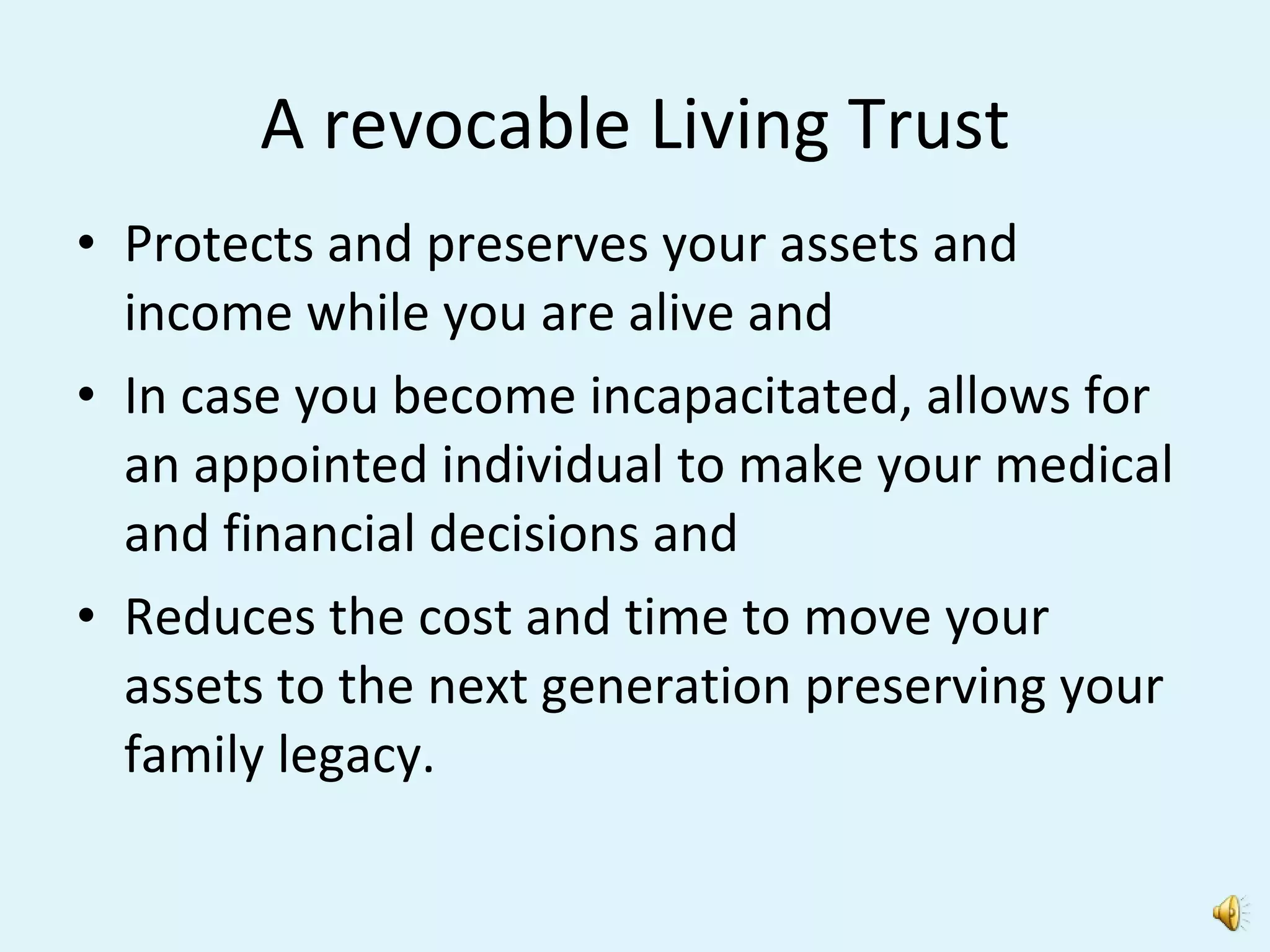 Living Trust | PPT