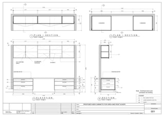 01
4
01
3
01
4
01
3
001
Project:
Location:
Client:
Description:
Scaled @ A3 Drawn by: Jonnabel C. Santos
Drawing Number:
Rev Date Name
PROPOSED NEW CABINETS FOR GREA AND ROB TUCKER
JCS0 Aug. 12, 2014
Job Number:
Wayne Quick
Kitchen Designer
69 Heidelberg Street, East Brisbane
Qld. 4169
Mob & Fax: 0733914007
LEGEND
L1 16mm LAMINEX WHITE 200
LAMINEX BURNISHED WOOD TBCL2
H1 HANDLE
SCALE: 1:20 @ A3
1
SCALE: 1:20 @ A3
4SCALE: 1:20 @ A3
3
SCALE: 1:20 @ A3
2
 