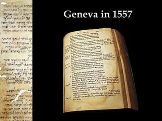 Geneva in 1557 