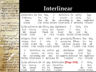 Interlinear 