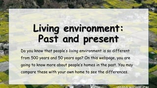 Living environment | PPTX