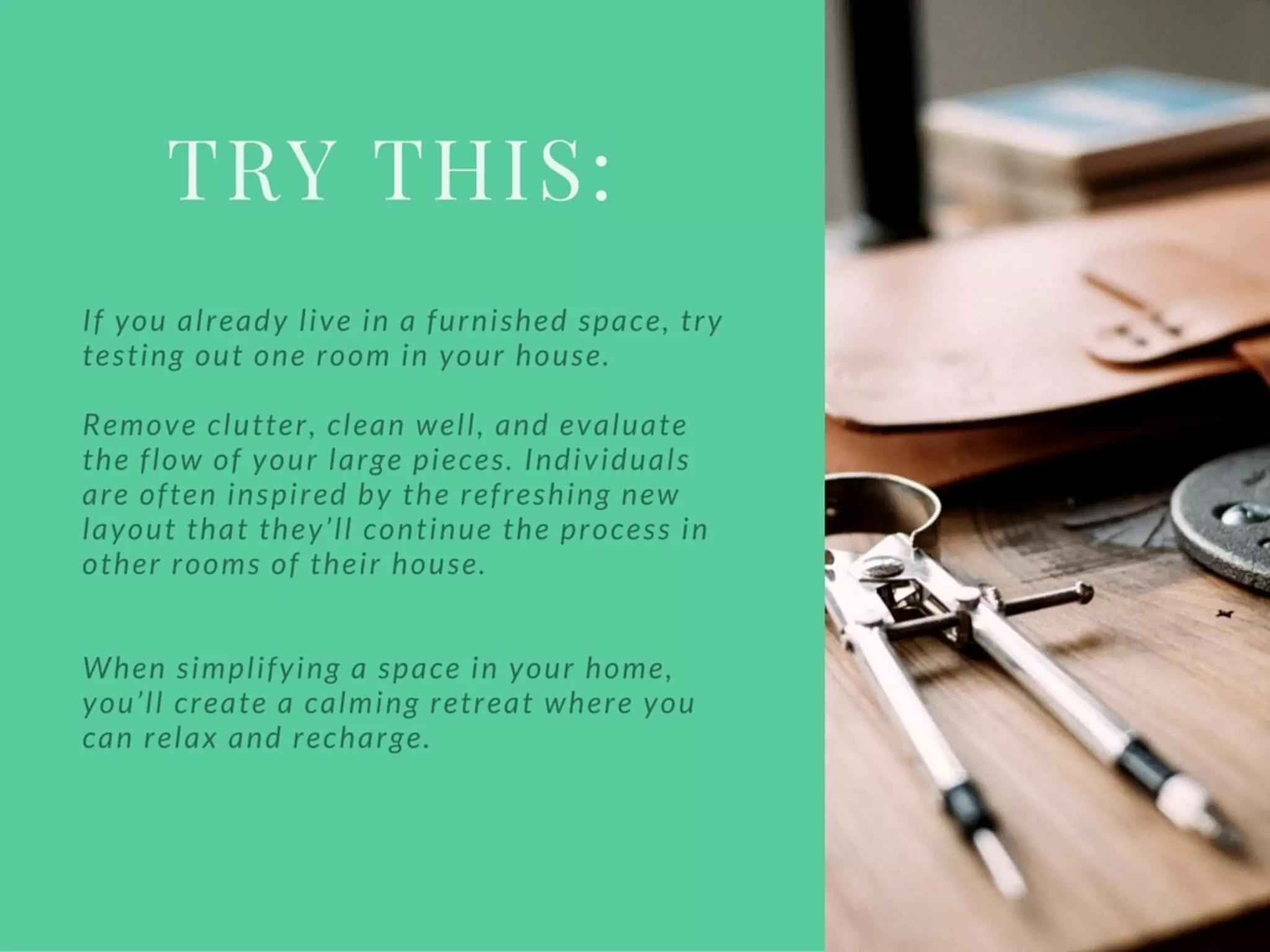 Living Green Guide: After The Build