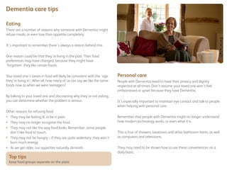 A Guide to Dementia Care at Home | PDF