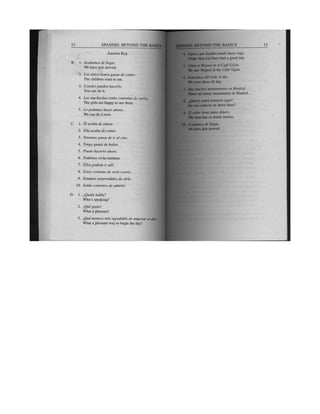 Living language   spanish - beyond the basics