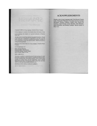 Living language   spanish - beyond the basics