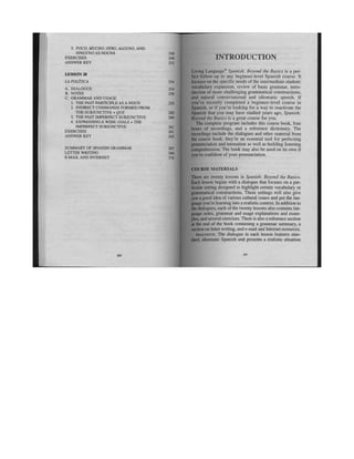 Living language   spanish - beyond the basics