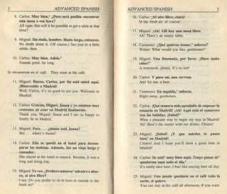 Living language advanced spanish coursebook