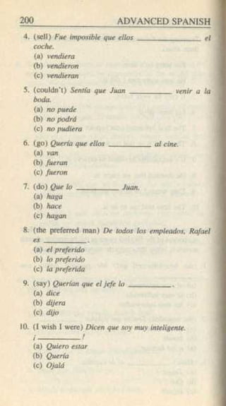 Living language advanced spanish coursebook