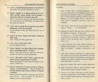 Living language advanced spanish coursebook