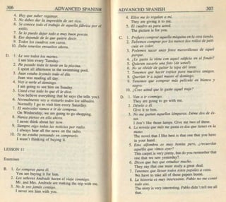 Living language advanced spanish coursebook