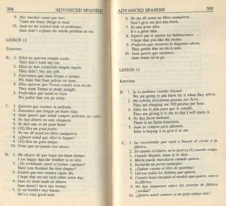 Living language advanced spanish coursebook