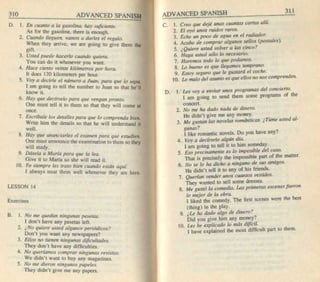 Living language advanced spanish coursebook