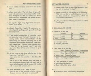 Living language advanced spanish coursebook