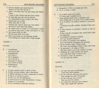 Living language advanced spanish coursebook