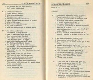 Living language advanced spanish coursebook