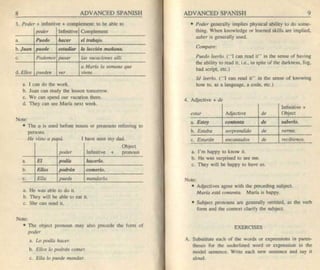 Living language advanced spanish coursebook