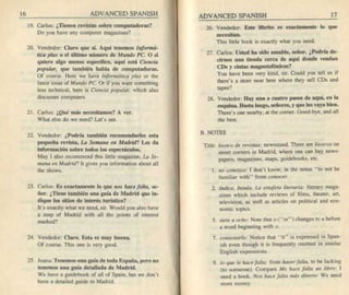 Living language advanced spanish coursebook