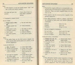 Living language advanced spanish coursebook