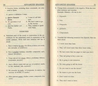 Living language advanced spanish coursebook