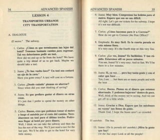 Living language advanced spanish coursebook