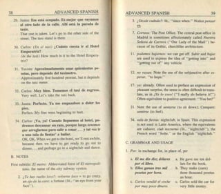 Living language advanced spanish coursebook