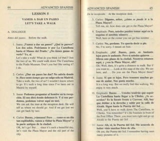 Living language advanced spanish coursebook