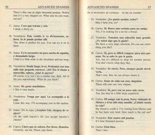 Living language advanced spanish coursebook