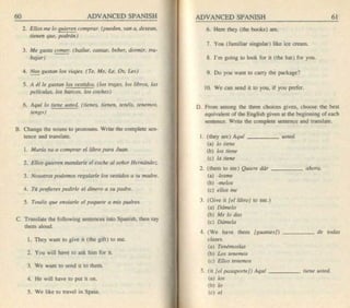 Living language advanced spanish coursebook