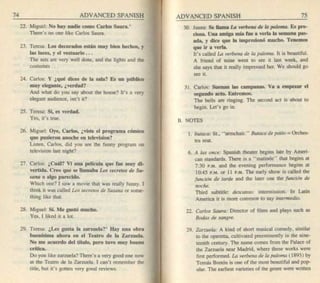 Living language advanced spanish coursebook