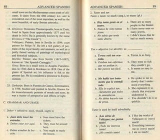 Living language advanced spanish coursebook