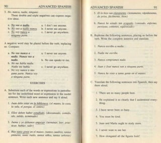 Living language advanced spanish coursebook