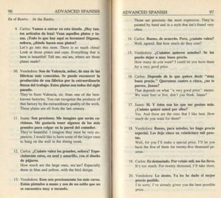 Living language advanced spanish coursebook